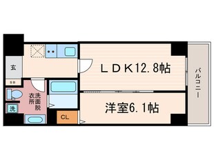 アート四条堀川の物件間取画像